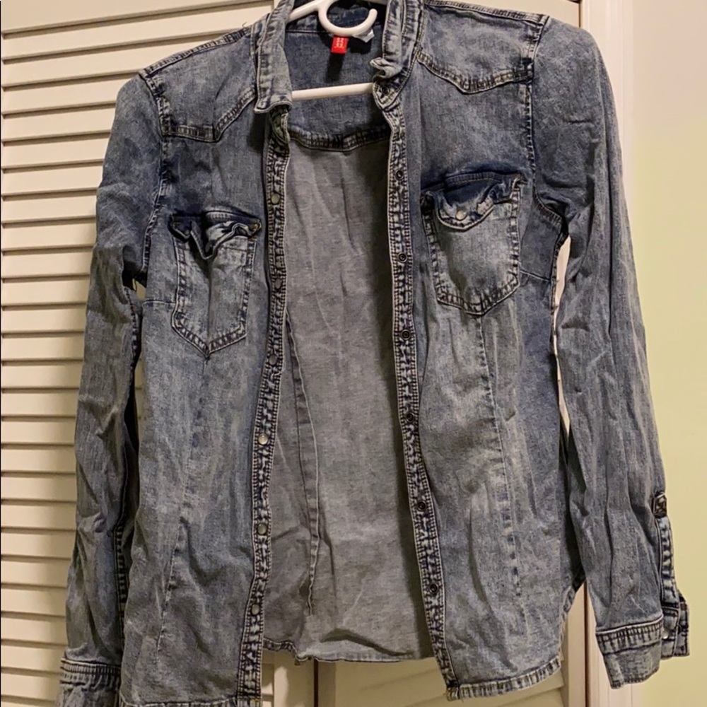 H&M Denim Button Down